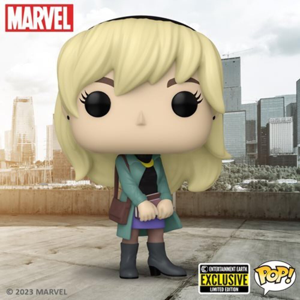 Marvel Figure Comics Gwen Stacy Funko Marvel Funko Earth Pop! [Entertainment Exclusive]