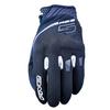 FIVE RS3 EVO AIRFLOW Motorcycle Gloves, Black/White (Size L)