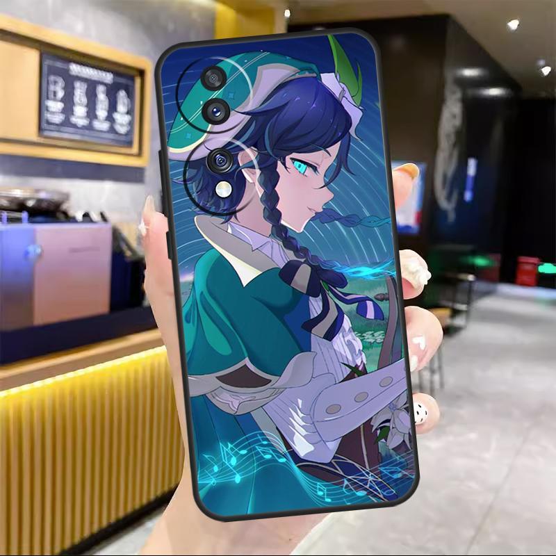 Чехол Genshin Impact для Honor 90 Lite 70 Lite 50 X8a X9a X7a X6a X7 X8 X9 Magic 5 Pro 4 Lite 9X 8X Coque