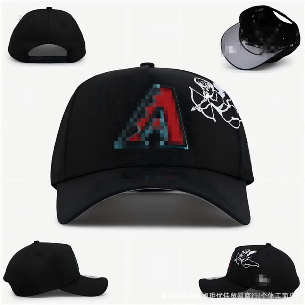 New baseball cap, Dodgers sun hat, unisex embroidered cap, adjustable curved brim hat W4