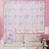 Sanrio My Melody My Sweet Piano UV Protection Lace 100cm X Set of Character & Curtains, 176cm, 2, Washable, SB-675-S