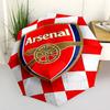 Arsenal Football Club Crest Portable Automatic Umbrella with 8-Rib Sturdy Construction Perfect for Outdoor Adventures Fashion Lovers