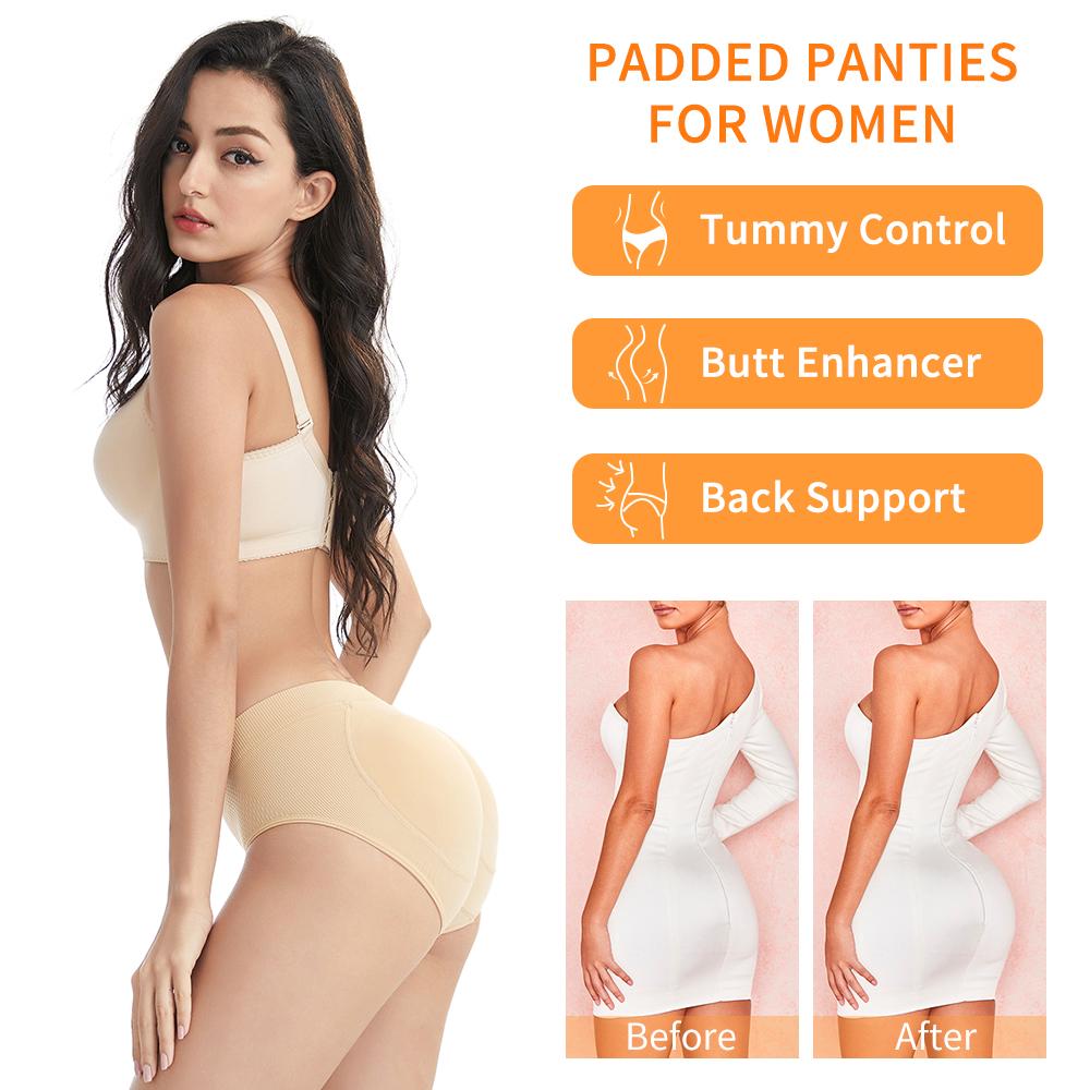Женские трусики для увеличения ягодиц, подушечки для увеличения бедер, нижнее белье, корректирующее белье, трусики с поддельной задницей и подкладкой, формирователь тела, трусы, трусы с подушечками