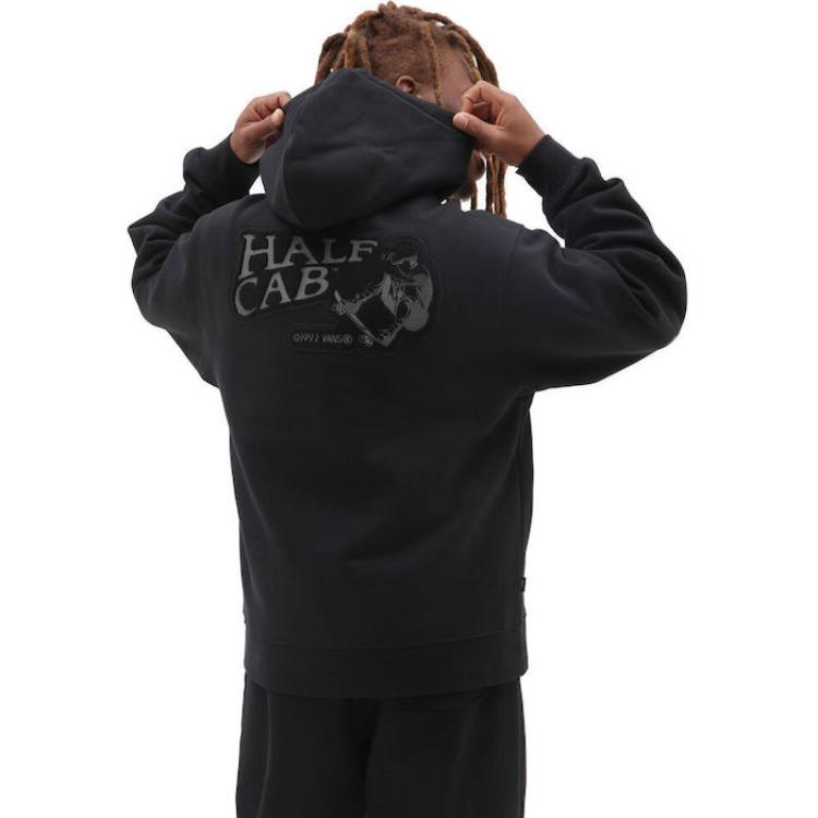 Vans Однотонная толстовка с капюшоном унисекс толстовки черные VN000632BLK