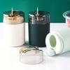 New In Automatic Toothpick Dispenser Portable Plastic Toothpick Holder Container Creative Press Toothpick Storage Box Organizer