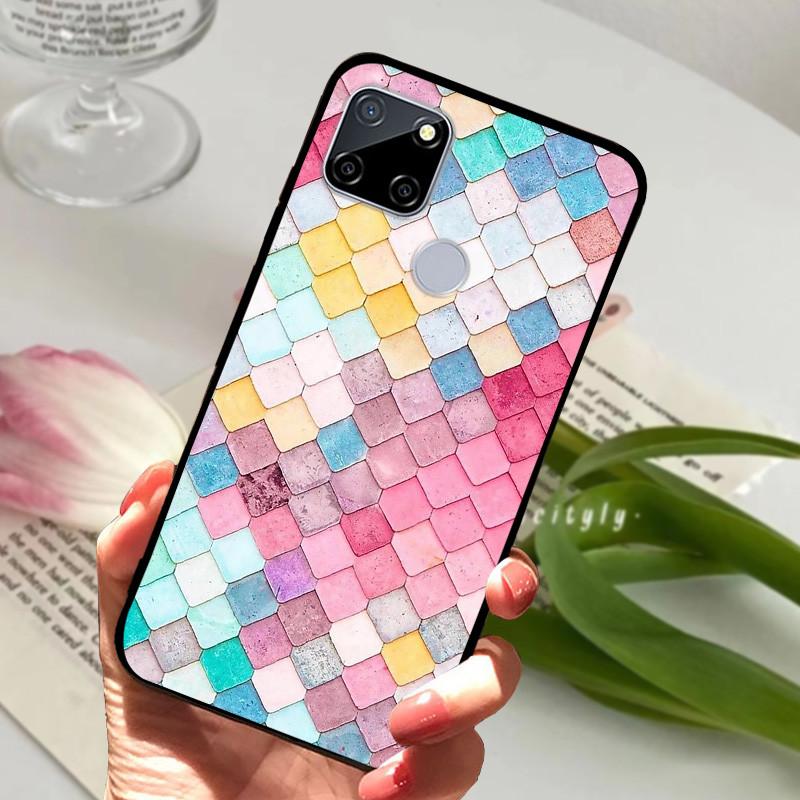 Для Realme C25s C25 Чехол Силиконовый Мягкий ТПУ Крутой Чехол для Телефона для Realme C21 C21Y C25 C25s Чехлы RealmeC25 C 25S C 21 Funda Capa