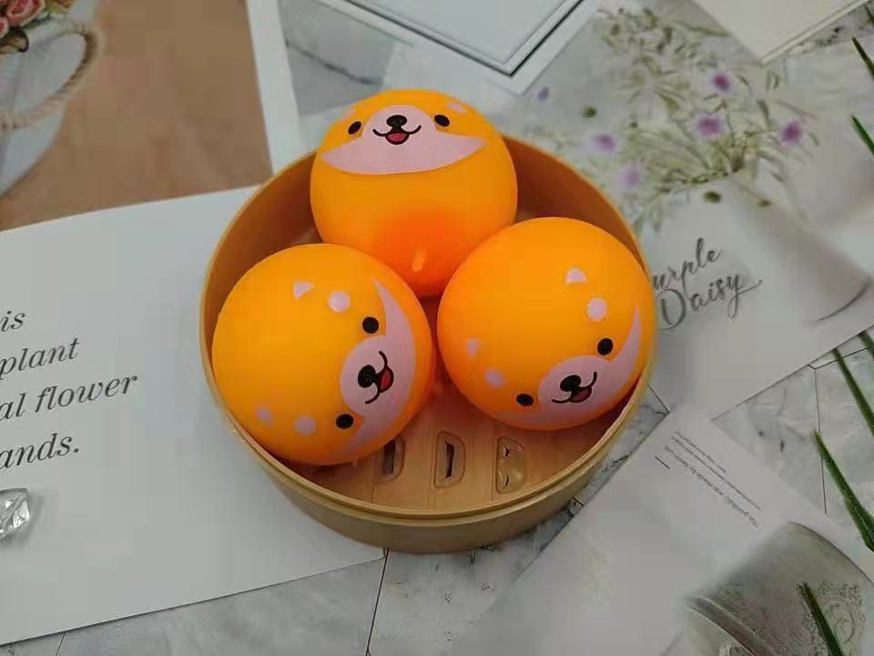 Douyin Трендовая игрушка для снятия стресса в виде жареной свиной булочки