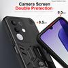 Dual Finger Ring Armor Cover for Vivo Y29 4G Case for Vivo T4X Rotate Metal Bracket Kickstand Holder Case Shockproof Capa