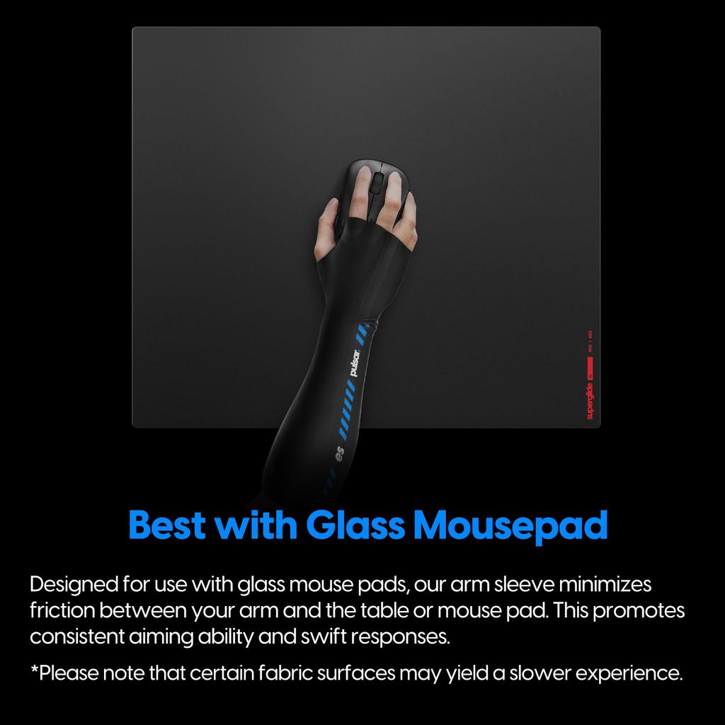 Pulsar Gaming Gears ES Рукав для руки РУКАВ ДЛЯ РУКИ Открытая ладонь Длинный Большой Черный