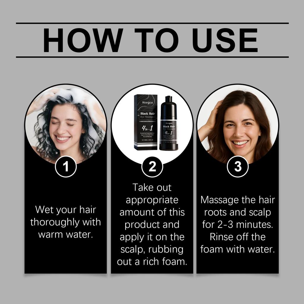 Nourishing Shampoo, Gentle Moisturizing Smooth Natural Volumizing, Refreshing Texture, Shiny Hair Care for All Hair Types