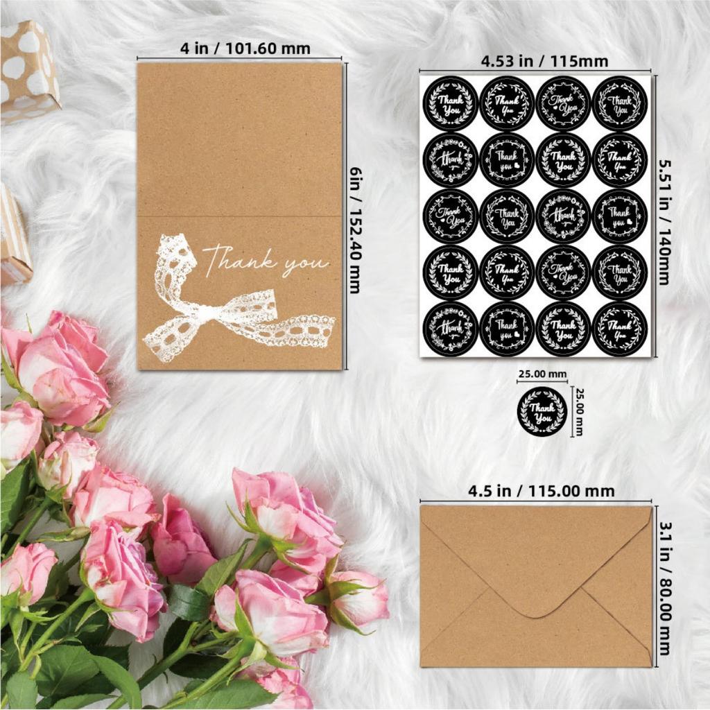 Благодарственные открытки на вечеринку по случаю рождения ребенка, свадебный душ, объемные благодарственные открытки с конвертами - свадебные благодарственные открытки на выпускной, похороны, день рождения, 36 шт.