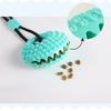 Pet Suction Cup Pull Rope Toy - Durable Chew Resistant Teeth Cleaning Treat Dispensing Ball, Dog Boredom Relief Stress
