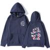 Alphabet print hoodie male oversize hoodie