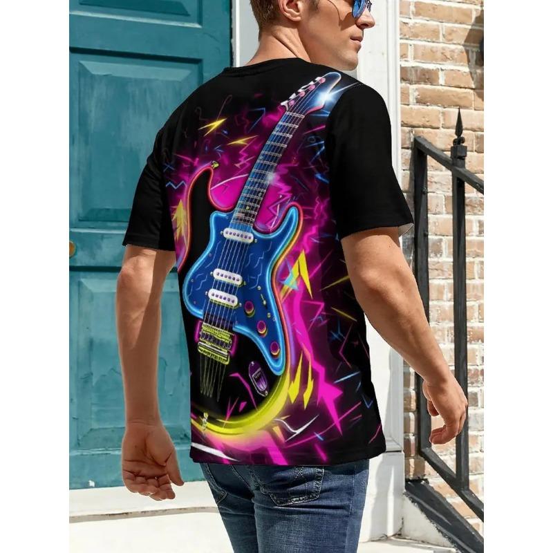 Pop Rock Skull Punk's Not Dead Pattern T Shirts For Men 3D Print Summer Hip Hop Trend Short Sleeve T-shirt Oversized O-neck Tops