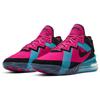 Nike Кроссовки унисекс LeBron 18 Low EP Neon Nights Pink Fireberry Black CV7564-600