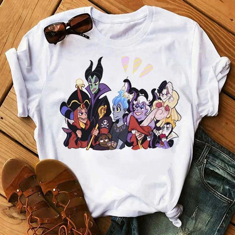 Kawaii Cartoon Printed T Shirt Funny Anime Graphic Short Sleeves T-shirt Harajuku Summer Casual Y2k Clothing Tops Unisex