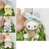 Charming Plush Bunny Keychain Delightful Rabbit Doll For Kids Ideal Gift