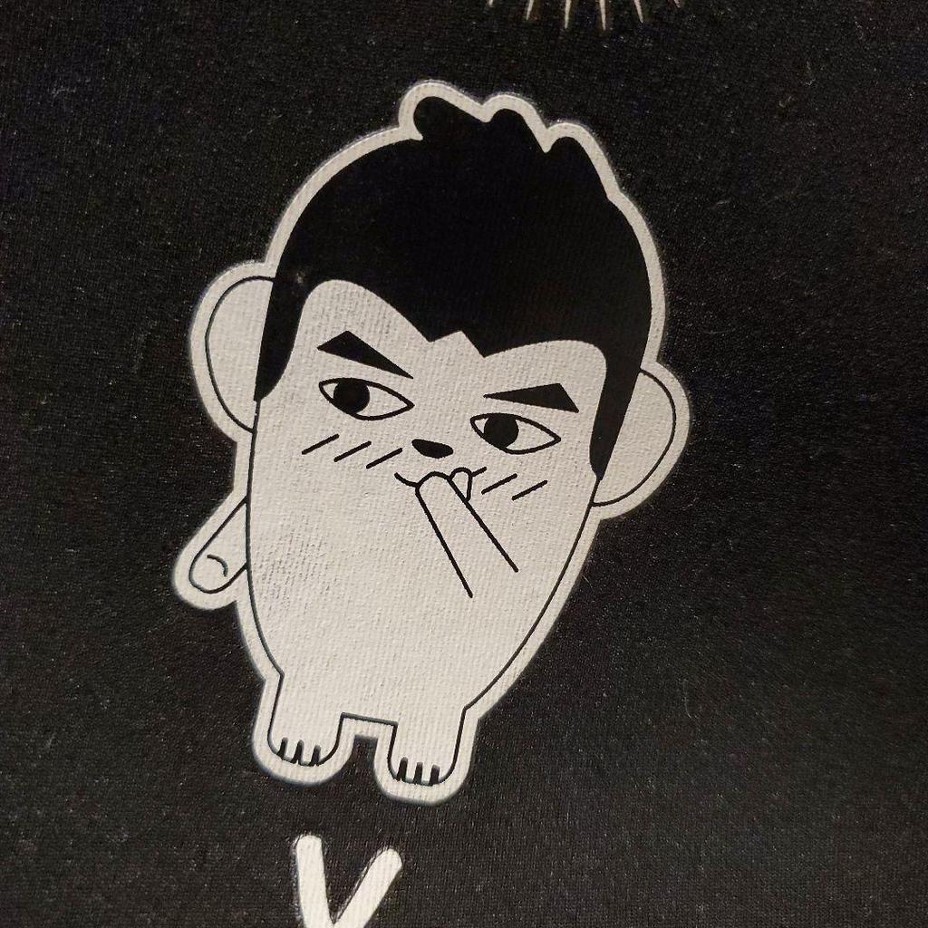 [USED] BTS V Taehyung V Pipmon AmiBomb Case Pouch