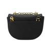 Versace Jeans Couture Сумка через плечо из полиэстера с шелковым шарфом и цепочкой, женская, черная 74VA4BAC-ZS467-899