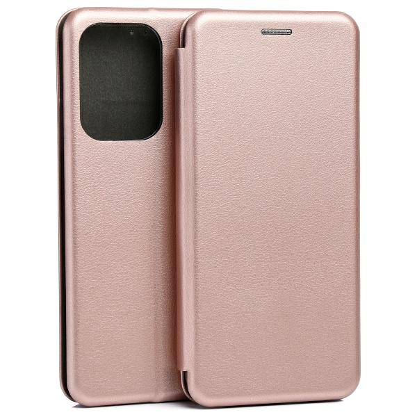 Etui Beline Book Magnetic Do Oppo Reno 13 Pro, Różowo-Złote