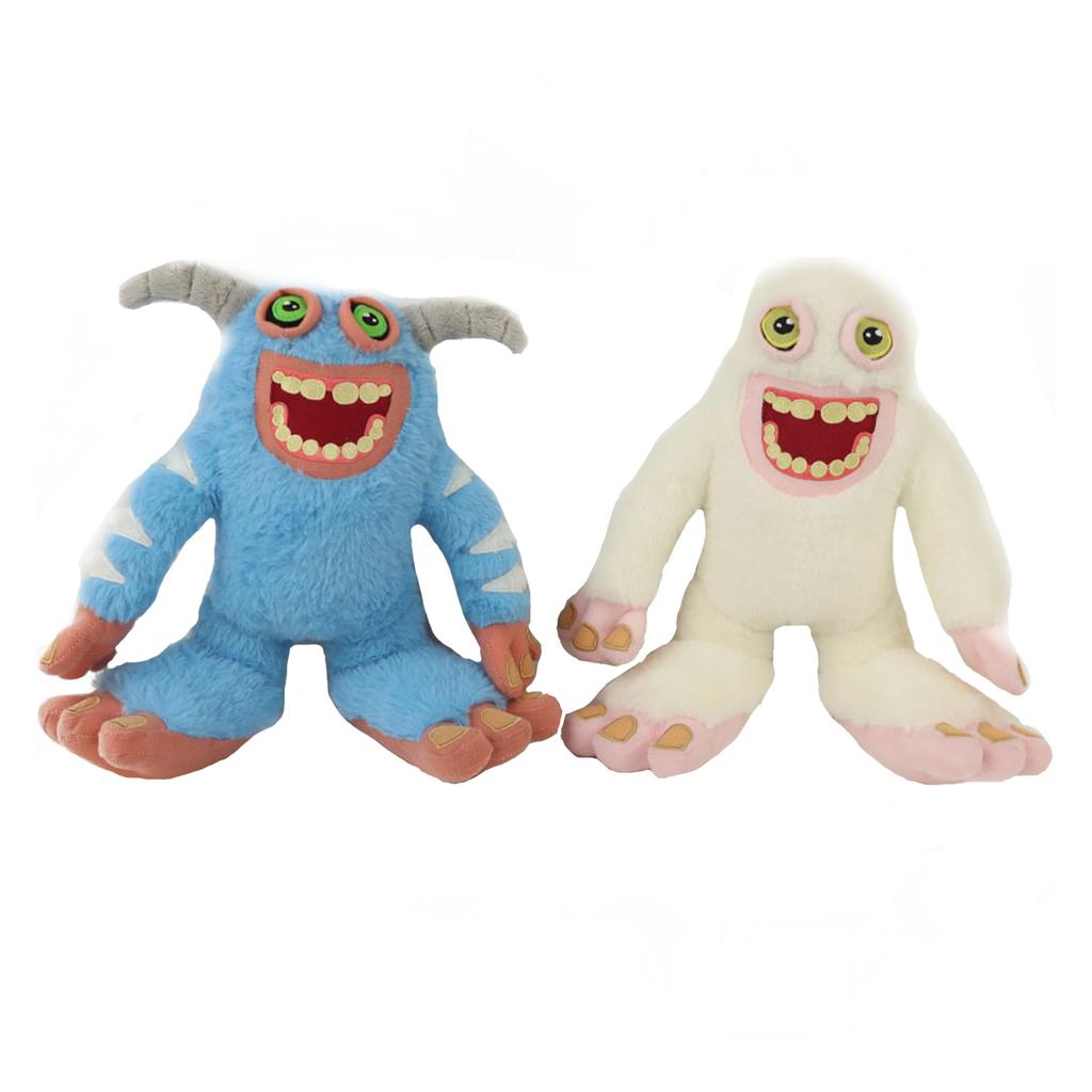 30cm Blue or White Bigfoot Plush Toys Movie Stuffed Animals Soft Stuffed Plushie Doll for Boys Girls Fans Gifts