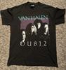 Винтажная черная хлопковая футболка Van Halen OU812 Tour 1988 года Размеры S-5XL Унисекс