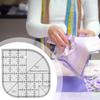 Acrylic Curved Corner Cutter Ruler Non Slip Multifunctional Angle Ruler  Quilting Accessories