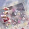 Свежие наклейки для ногтей Tomoni в форме бантика: Тонкие, Гибкие, Изысканные Дизайны для Маникюра