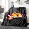 1Pc Cubes Expressions Colors Blanket For Couch Bed Plush Cozy Fuzzy Blanket Super Soft Warm Blankets For Fall And Winter 091812
