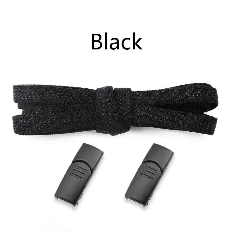 1 пара новых кроссовок на эластичной шнуровке для взрослых и детей, шнурки с магнитным замком, 8 мм, без завязок, плоские шнурки без завязок, аксессуары для обуви