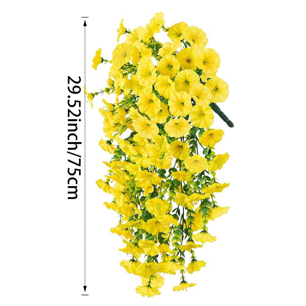 Шелковые ипомеи, свисающие цветы, без усилий оживляют ваше пространство.