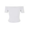 Urban Classics Womens/Ladies Ribbed Organic Off Shoulder Top