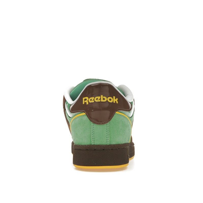 Reebok Пакет Club C Bulc Y2K — коричневые кроссовки унисекс губчато-зеленого цвета Always-Yellow 100074178