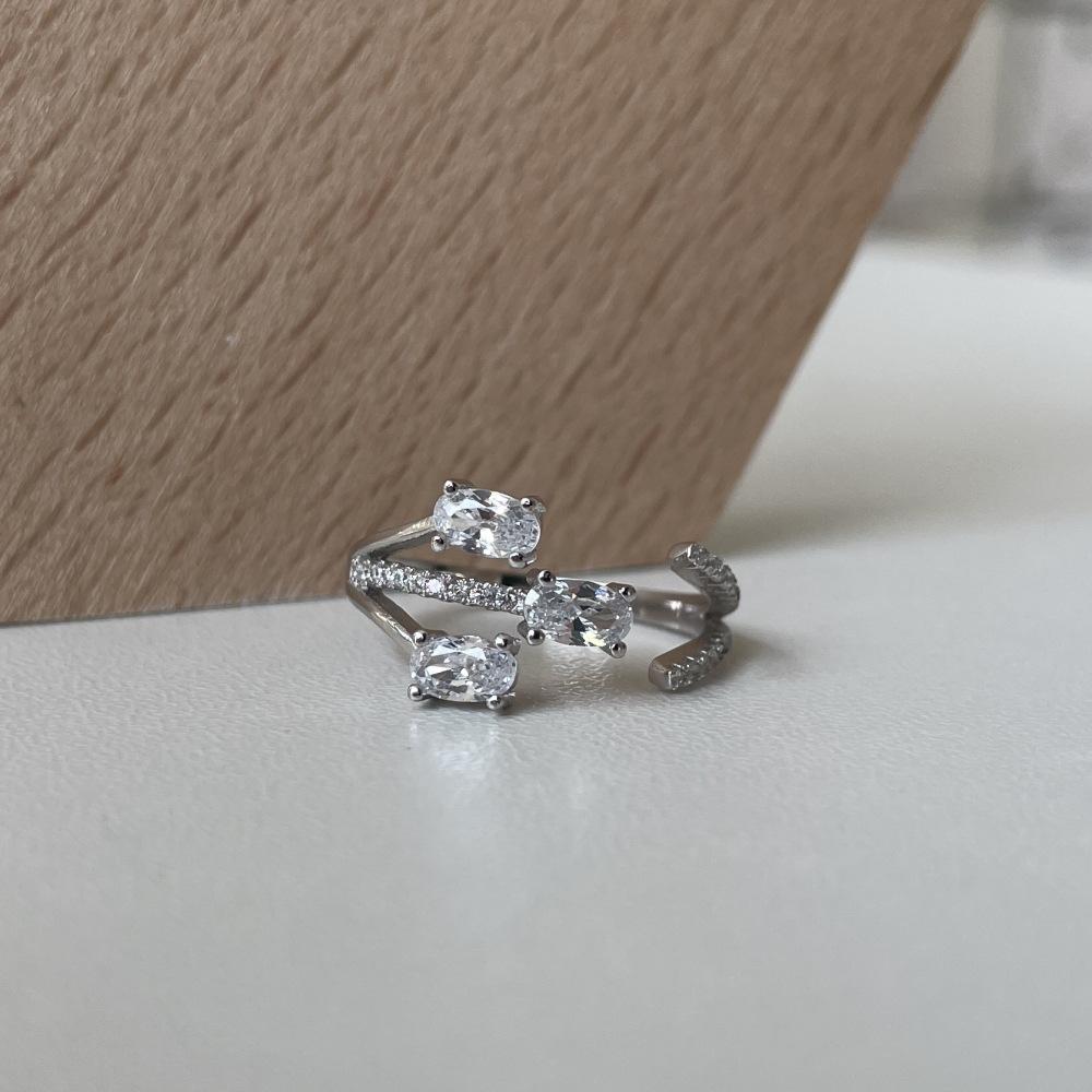 Танцизное женское классическое кольцо из стерлингового серебра 925 пробы с цирконом, женские ювелирные изделия, свадебное обещание, подарок для вечеринки