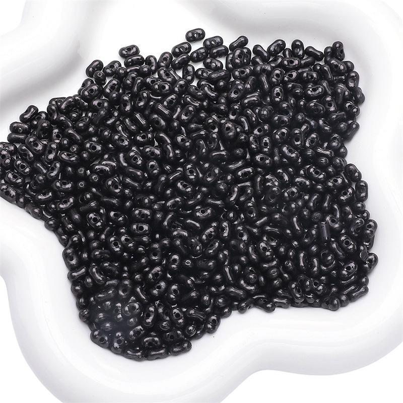 Бусины для браслетов ручной работы Акриловые однотонные бусины в форме арахиса Бусины для ожерелья Полуфабрикаты для нитей Украшения ручной работы своими руками Аксессуары Материалы для аксессуаров