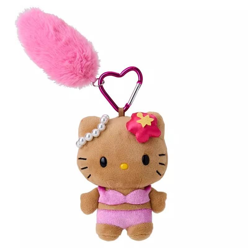 Sanrio Hello Kitty Плюшевый брелок с мягким коротким плюшем для девочек и коллекционеров