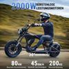 Germany Warehouse Mangosteen M1P Citycoco 45km/h COC  Electric Streetbike 2-Wheel Electric Scooter 320mm Disc Brake