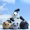 Cute Realistic Cat Plush Pendant Soft Keychain Doll Ideal For Bag Decoration