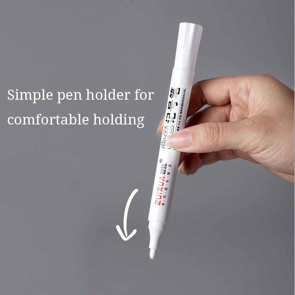 Белый блокнот, маркер для рисования шин, граффити-ручки, масляный водостойкий гелевый карандаш