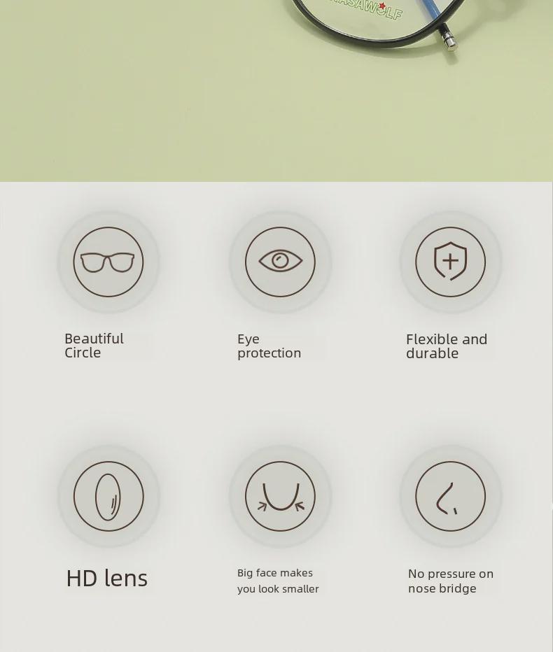 Danyang Olive Green Ultra-Light Оправа для очков для близорукости - Модная титановая оправа Feather для женщин и мужчин