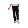 Adidas Originals Manchester United Club Casual Striped Print Joggers SS22 Men Bottoms Black HP0453