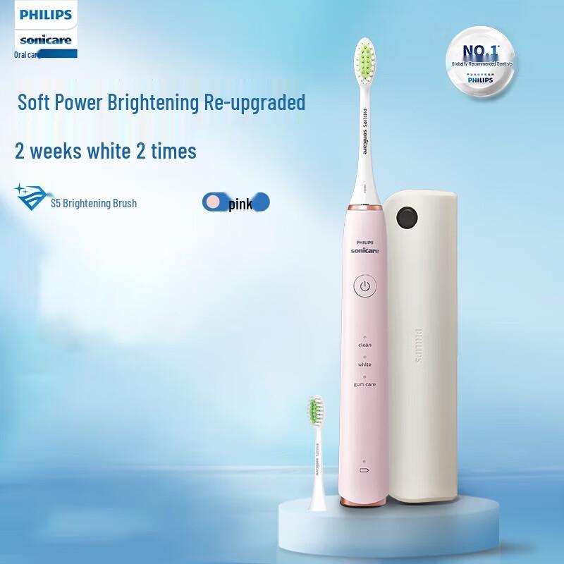 Philips Sonic Electric Toothbrush S5 Series with UV Sterilizer