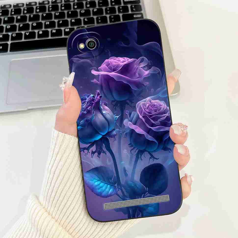 For Xiaomi Redmi 5A MCG3B Case Colorful Flowers Soft Silicone Cover For Redmi 5A redmi 5a MCG3B 5.0" Cute Rabbit Bumper Shell