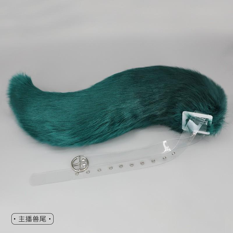Handmade Plush Animal Ear Headband Cosplay Anime Convention Cute Hair Accessory Unisex
