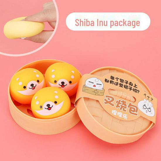 Популярная имитация булочек со свининой, приготовленных на гриле: Милые, мягкие игрушки для снятия стресса.