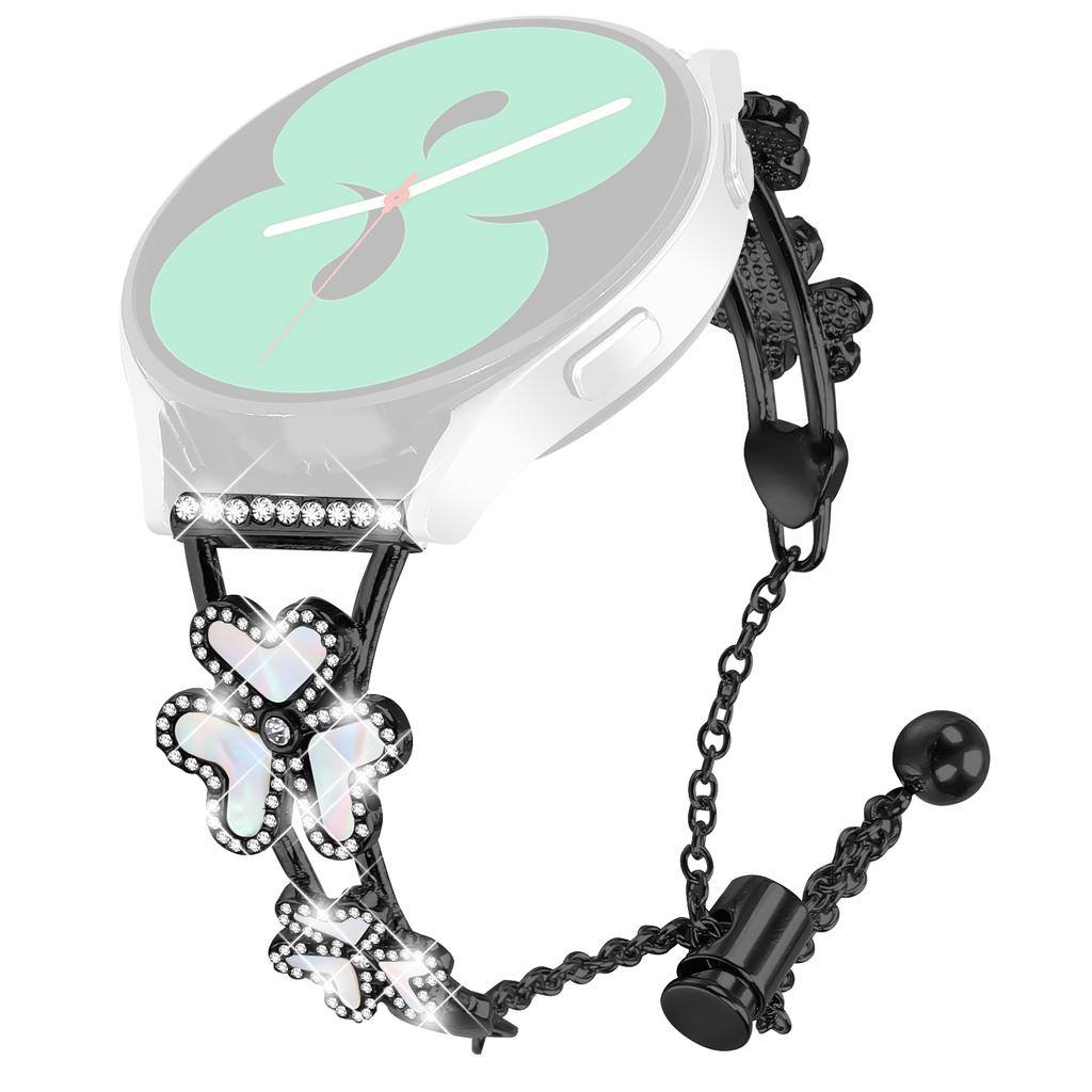 For Verizon Gizmo Watch 3 Metal Band Replacement Watch Strap Heart Clover Decor
