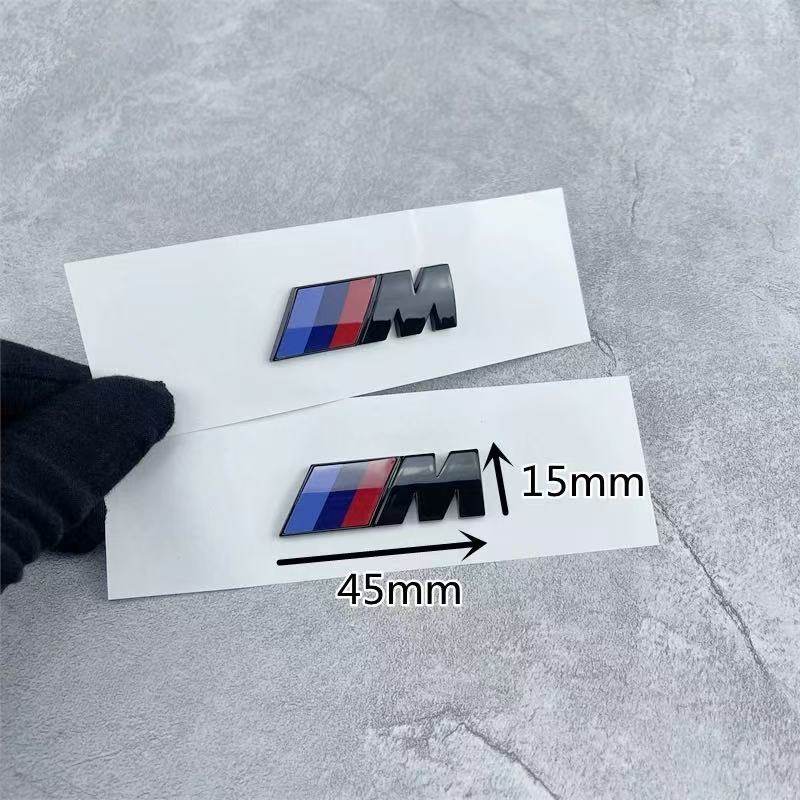 BALPJ1 Car Styling Fender Side Badge New R Emblem Sticker For BMW M M3 M5 M6 X3 E90 F30 G20 E36 E34 X6 G20 E46 X3 X4 X5 X7 Accessories
