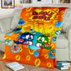 Мультфильм Bubble Bobble Game Gamer 3D одеяло, мягкое одеяло для дома, спальни, кровати, дивана, пикника, путешествия, офиса, одеяло, детское одеяло