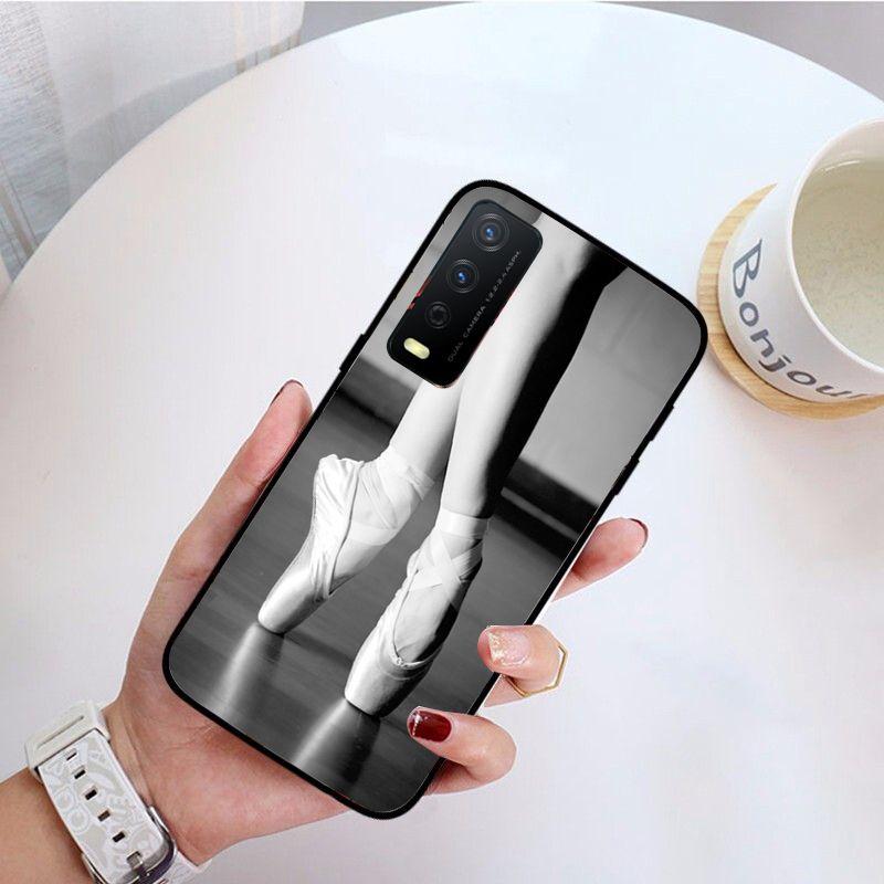 Ballerina En Pointe Funda Phone Cover For Vivo Y31 Y30 Y33S Y11S Y12S Y17 Y20 Y21 Y21S Y1S Y53S Y15 Y19 Y91C V23 5G Cases Coque