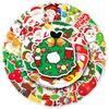 50pcs Christmas Stickers, Waterproof, Self Adhesive, for Water Bottles, Ipad, Skateboard, Luggage, Phone